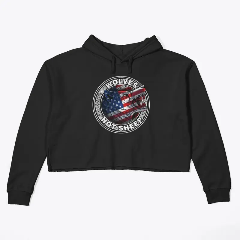 Wolves Not Sheep Custom Logo USA